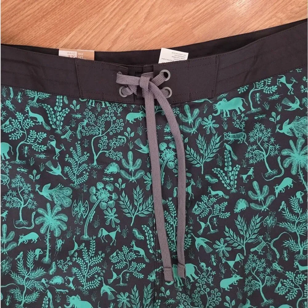 Prana Roots Studio Boardshort Sz 32
